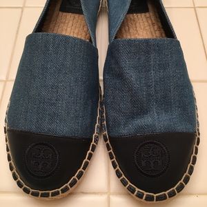 Tory Burch Denim Espadrilles